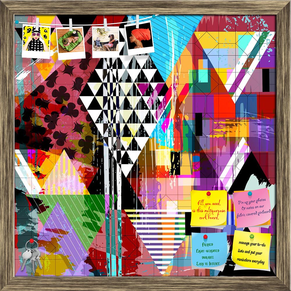 ArtzFolio Abstract Artwork D203 Printed Bulletin Board Notice Pin Board Soft Board | Framed-Bulletin Boards Framed-AZSAO37438985BLB_FR_L-Image Code 5004382 Vishnu Image Folio Pvt Ltd, IC 5004382, ArtzFolio, Bulletin Boards Framed, Abstract, Kids, Digital Art, artwork, d203, printed, bulletin, board, notice, pin, soft, framed, background, strokes, splashes, stripes, triangles, pin up board, push pin board, extra large cork board, big pin board, notice board, small bulletin board, cork board, wall notice boar