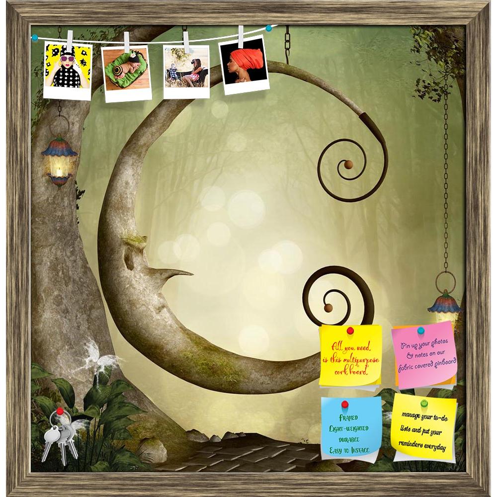 ArtzFolio Forest Secret Swing Printed Bulletin Board Notice Pin Board Soft Board | Framed-Bulletin Boards Framed-AZSAO37439573BLB_FR_L-Image Code 5004383 Vishnu Image Folio Pvt Ltd, IC 5004383, ArtzFolio, Bulletin Boards Framed, Conceptual, Digital Art, forest, secret, swing, printed, bulletin, board, notice, pin, soft, framed, pin up board, push pin board, extra large cork board, big pin board, notice board, small bulletin board, cork board, wall notice board, giant cork board, bulletin board, office notic