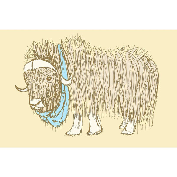 Fancy Yak Unframed Paper Poster-Paper Posters Unframed-POS_UN-IC 5004394 IC 5004394, Alphabets, Ancient, Animals, Animated Cartoons, Art and Paintings, Asian, Black and White, Caricature, Cartoons, Decorative, Digital, Digital Art, Drawing, Graphic, Hipster, Historical, Illustrations, Medieval, Nature, Retro, Scenic, Sketches, Vintage, White, fancy, yak, unframed, paper, wall, poster, alphabet, animal, art, asia, backdrop, background, beautiful, beauty, buffalo, cartoon, character, cheerful, color, colorful