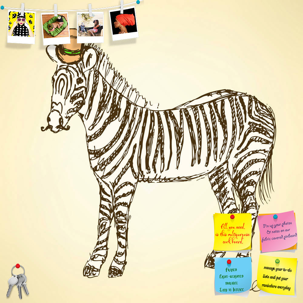 ArtzFolio Fancy Zebra Printed Bulletin Board Notice Pin Board Soft Board | Frameless-Bulletin Boards Frameless-AZSAO37544478BLB_FL_L-Image Code 5004395 Vishnu Image Folio Pvt Ltd, IC 5004395, ArtzFolio, Bulletin Boards Frameless, Animals, Kids, Digital Art, fancy, zebra, printed, bulletin, board, notice, pin, soft, frameless, sketch, vintage, style, pin up board, push pin board, extra large cork board, big pin board, notice board, small bulletin board, cork board, wall notice board, giant cork board, bullet