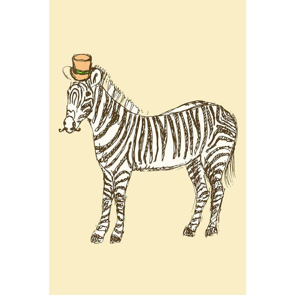 Fancy Zebra Unframed Paper Poster-Paper Posters Unframed-POS_UN-IC 5004395 IC 5004395, Abstract Expressionism, Abstracts, African, Alphabets, Ancient, Animals, Art and Paintings, Decorative, Digital, Digital Art, Drawing, Graphic, Historical, Illustrations, Medieval, Nature, Patterns, Retro, Scenic, Semi Abstract, Signs, Signs and Symbols, Sketches, Stripes, Vintage, fancy, zebra, unframed, paper, wall, poster, abstract, africa, alphabet, animal, art, backdrop, background, beautiful, beauty, color, colorful