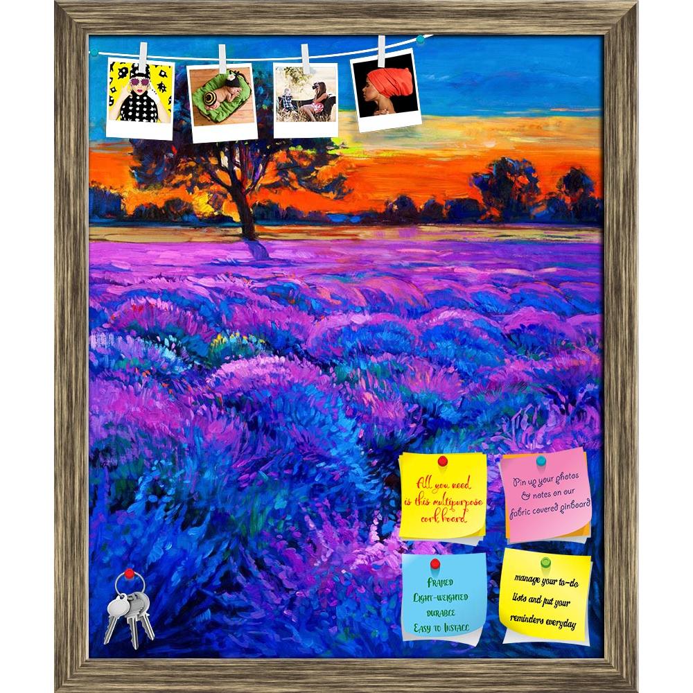 ArtzFolio Artwork Of Lavender Fields D5 Printed Bulletin Board Notice Pin Board Soft Board | Framed-Bulletin Boards Framed-AZSAO37791130BLB_FR_L-Image Code 5004417 Vishnu Image Folio Pvt Ltd, IC 5004417, ArtzFolio, Bulletin Boards Framed, Abstract, Landscapes, Fine Art Reprint, artwork, of, lavender, fields, d5, printed, bulletin, board, notice, pin, soft, framed, original, oil, painting, canvas.rich, golden, sunset, landscape.modern, impressionism, field, purple, background, countryside, green, flower, gra