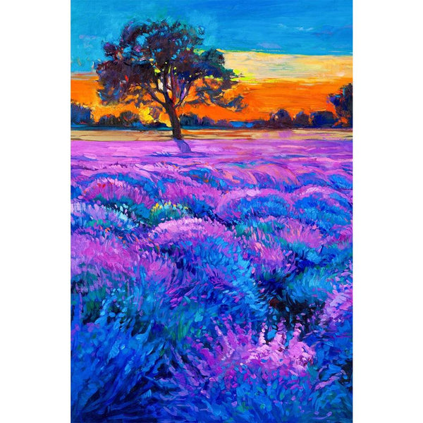 Lavender Fields D5 Unframed Paper Poster-Paper Posters Unframed-POS_UN-IC 5004417 IC 5004417, Abstract Expressionism, Abstracts, Art and Paintings, Botanical, Floral, Flowers, Illustrations, Impressionism, Japanese, Landscapes, Modern Art, Nature, Paintings, Rural, Scenic, Seasons, Semi Abstract, Signs, Signs and Symbols, Sunsets, lavender, fields, d5, unframed, paper, wall, poster, abstract, acrylic, art, artistic, background, beautiful, blue, bright, brush, canvas, charming, color, colorful, cottage, coun