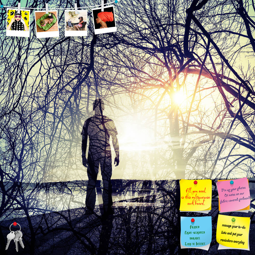 ArtzFolio Abstract Conceptual Art D2 Printed Bulletin Board Notice Pin Board Soft Board | Frameless-Bulletin Boards Frameless-AZSAO37840671BLB_FL_L-Image Code 5004426 Vishnu Image Folio Pvt Ltd, IC 5004426, ArtzFolio, Bulletin Boards Frameless, Conceptual, Figurative, Floral, Photography, abstract, art, d2, printed, bulletin, board, notice, pin, soft, frameless, double, exposure, photo, collage, man, standing, coast, shining, sun, tree, branches, pattern, trees, idea, concept, nature, environment, male, lig