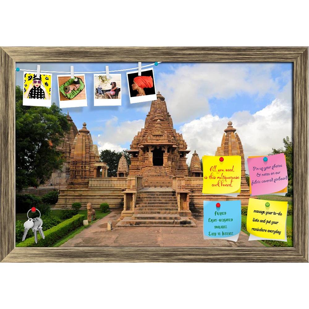 ArtzFolio Khajuraho Temples In Madhya Pradesh, India Printed Bulletin Board Notice Pin Board Soft Board | Framed-Bulletin Boards Framed-AZSAO37865555BLB_FR_L-Image Code 5004429 Vishnu Image Folio Pvt Ltd, IC 5004429, ArtzFolio, Bulletin Boards Framed, Places, Religious, Photography, khajuraho, temples, in, madhya, pradesh, india, printed, bulletin, board, notice, pin, soft, framed, indian, tourism, travel, landmark, culture, hinduism, old, asia, world, unesco, heritage, architecture, temple, hindu, religion