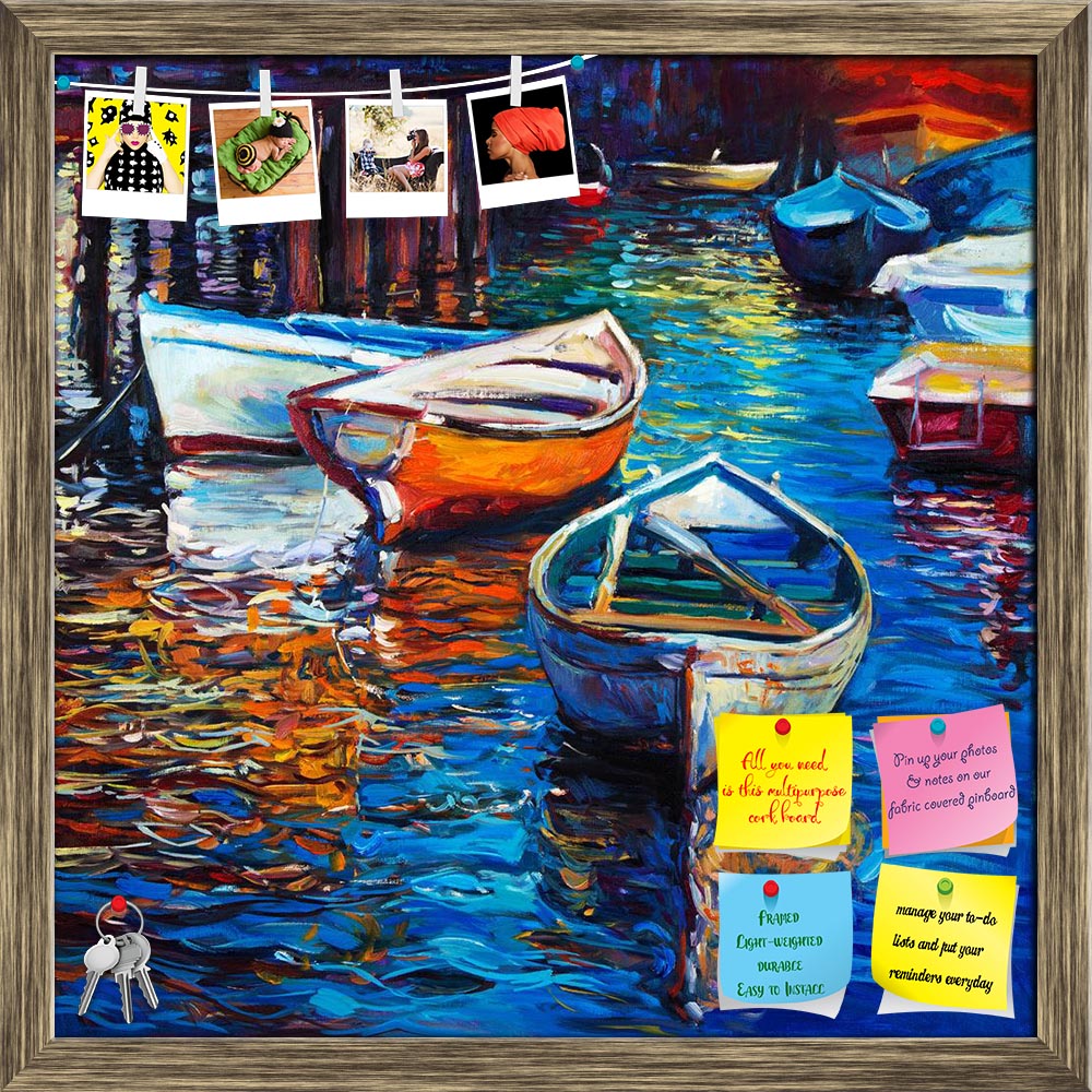 ArtzFolio Artwork Of Boats & Jetty D9 Printed Bulletin Board Notice Pin Board Soft Board | Framed-Bulletin Boards Framed-AZSAO37919398BLB_FR_L-Image Code 5004431 Vishnu Image Folio Pvt Ltd, IC 5004431, ArtzFolio, Bulletin Boards Framed, Abstract, Landscapes, Fine Art Reprint, artwork, of, boats, jetty, d9, printed, bulletin, board, notice, pin, soft, framed, original, oil, painting, jettypier, canvas.rich, golden, sunset, ocean.modern, impressionism, acrylic, art, artist, artistic, backdrop, background, bea