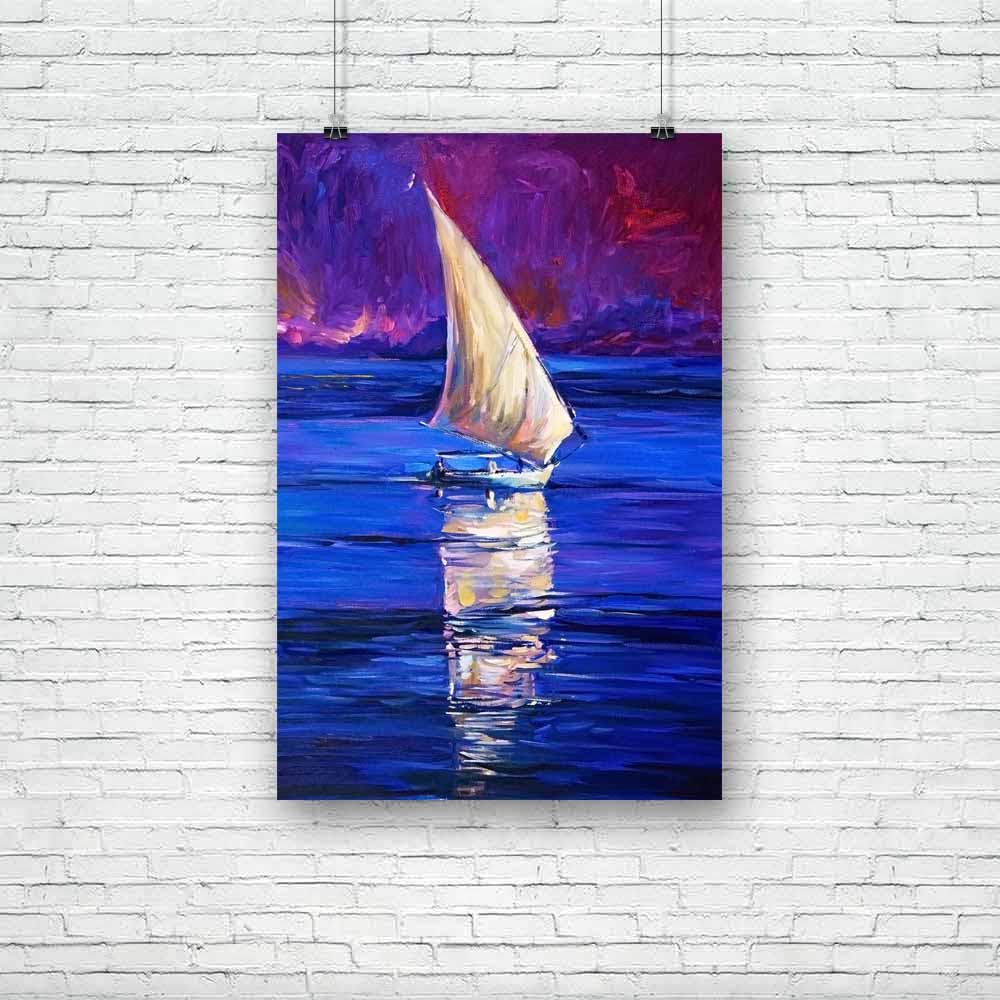 Sail Ship & Sea D5 Unframed Paper Poster-Paper Posters Unframed-POS_UN-IC 5004432 IC 5004432, Abstract Expressionism, Abstracts, Art and Paintings, Automobiles, Boats, Drawing, Illustrations, Impressionism, Landscapes, Modern Art, Nature, Nautical, Paintings, Scenic, Semi Abstract, Signs, Signs and Symbols, Sketches, Transportation, Travel, Vehicles, Watercolour, sail, ship, sea, d5, unframed, paper, poster, abstract, oil, painting, acrylic, art, artist, artistic, artwork, backdrop, background, beach, blue,