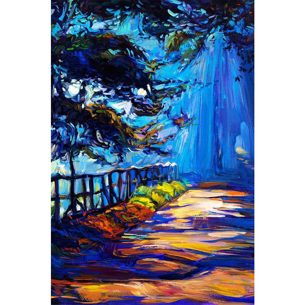 ArtzFolio Artwork Showing Beautiful Autumn Park At Night Unframed Paper Poster-Paper Posters Unframed-AZART37927020POS_UN_L-Image Code 5004439 Vishnu Image Folio Pvt Ltd, IC 5004439, ArtzFolio, Paper Posters Unframed, Abstract, Landscapes, Fine Art Reprint, artwork, showing, beautiful, autumn, park, at, night, unframed, paper, poster, wall, large, size, for, living, room, home, decoration, big, framed, decor, posters, pitaara, box, modern, art, with, frame, bedroom, amazonbasics, door, drawing, small, decor