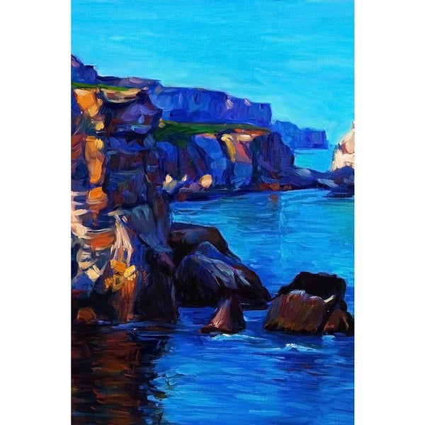 Ocean & Cliffs D2 Unframed Paper Poster-Paper Posters Unframed-POS_UN-IC 5004440 IC 5004440, Art and Paintings, Drawing, Illustrations, Impressionism, Landscapes, Modern Art, Nature, Paintings, Scenic, Seasons, Sunrises, Sunsets, Tropical, Watercolour, ocean, cliffs, d2, unframed, paper, wall, poster, oil, painting, acrylic, art, artist, artistic, artwork, background, bay, beach, beautiful, blue, brush, calm, canvas, cliff, clouds, coast, color, colorful, cyan, golden, horizon, illustration, landscape, oran