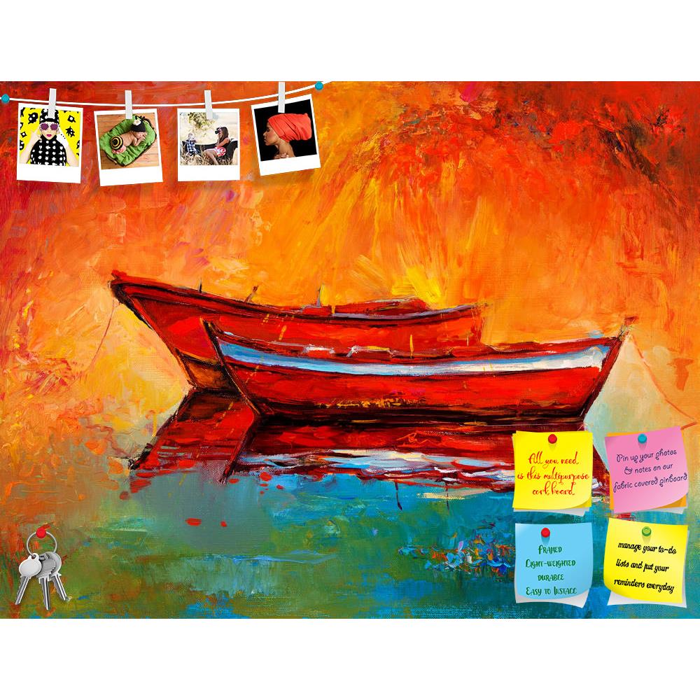 ArtzFolio Artwork Of Boats & Sea D4 Printed Bulletin Board Notice Pin Board Soft Board | Frameless-Bulletin Boards Frameless-AZSAO37927027BLB_FL_L-Image Code 5004441 Vishnu Image Folio Pvt Ltd, IC 5004441, ArtzFolio, Bulletin Boards Frameless, Abstract, Landscapes, Fine Art Reprint, artwork, of, boats, sea, d4, printed, bulletin, board, notice, pin, soft, frameless, original, oil, painting, canvas.rich, golden, sunset, ocean.modern, impressionism, acrylic, art, artist, artistic, backdrop, background, beach,