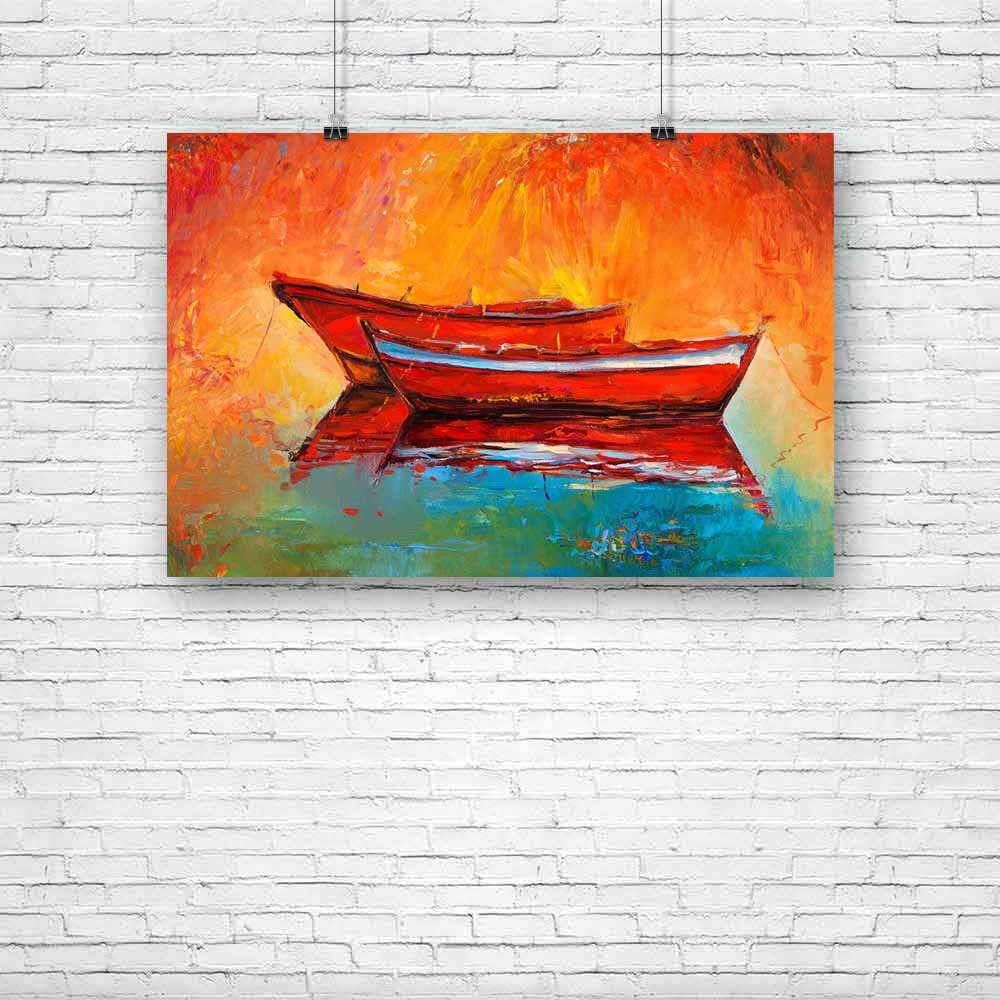 Boats & Sea D6 Unframed Paper Poster-Paper Posters Unframed-POS_UN-IC 5004441 IC 5004441, Abstract Expressionism, Abstracts, Art and Paintings, Automobiles, Boats, Drawing, Illustrations, Impressionism, Landscapes, Modern Art, Nature, Nautical, Paintings, Scenic, Semi Abstract, Sketches, Sunsets, Transportation, Travel, Vehicles, Watercolour, sea, d6, unframed, paper, poster, abstract, acrylic, art, artist, artistic, artwork, backdrop, background, beach, blue, boat, bright, canvas, color, composition, creat