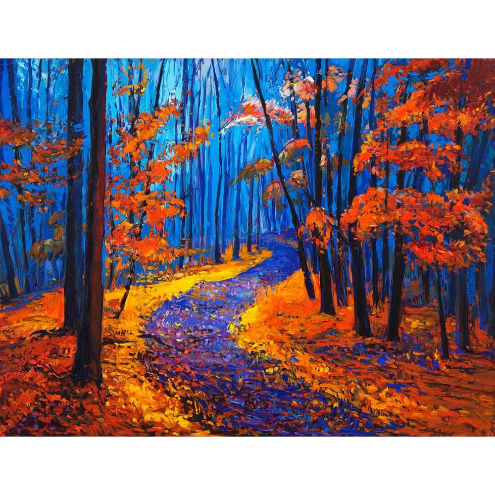 Artwork Of Autumn Forest Canvas Painting Synthetic Frame-Paintings MDF Framing-AFF_FR-IC 5004442 IC 5004442, Abstract Expressionism, Abstracts, Art and Paintings, Countries, Drawing, Illustrations, Impressionism, Landscapes, Modern Art, Nature, Paintings, Rural, Scenic, Seasons, Semi Abstract, Signs, Signs and Symbols, Sunsets, Watercolour, Wooden, artwork, of, autumn, forest, canvas, painting, synthetic, frame, oil, acrylic, landscape, abstract, modern, art, artist, artistic, background, beautiful, beauty,