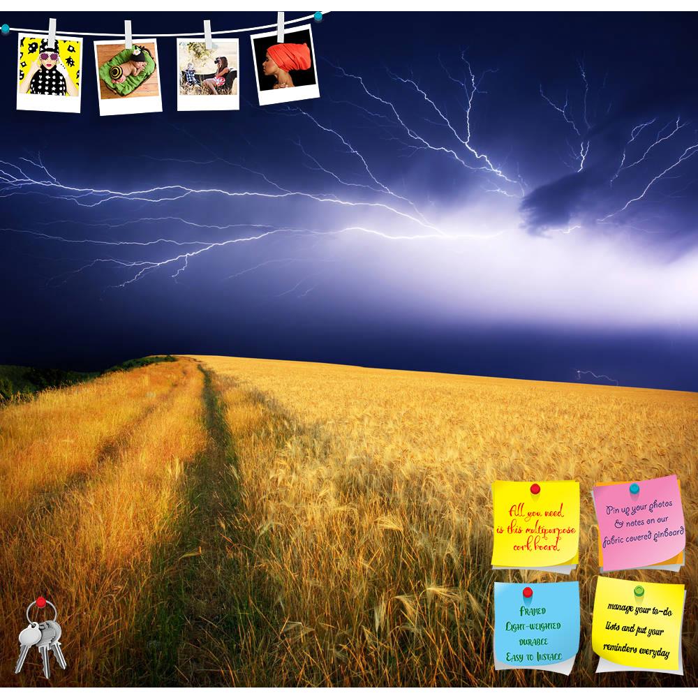 ArtzFolio Summer Storm D2 Printed Bulletin Board Notice Pin Board Soft Board | Frameless-Bulletin Boards Frameless-AZSAO38043941BLB_FL_L-Image Code 5004450 Vishnu Image Folio Pvt Ltd, IC 5004450, ArtzFolio, Bulletin Boards Frameless, Landscapes, Photography, summer, storm, d2, printed, bulletin, board, notice, pin, soft, frameless, beginning, lightning, agriculture, autumn, beautiful, bolt, bright, climate, cloud, color, cornfield, country, countryside, danger, dazzle, ecology, electricity, energy, environm