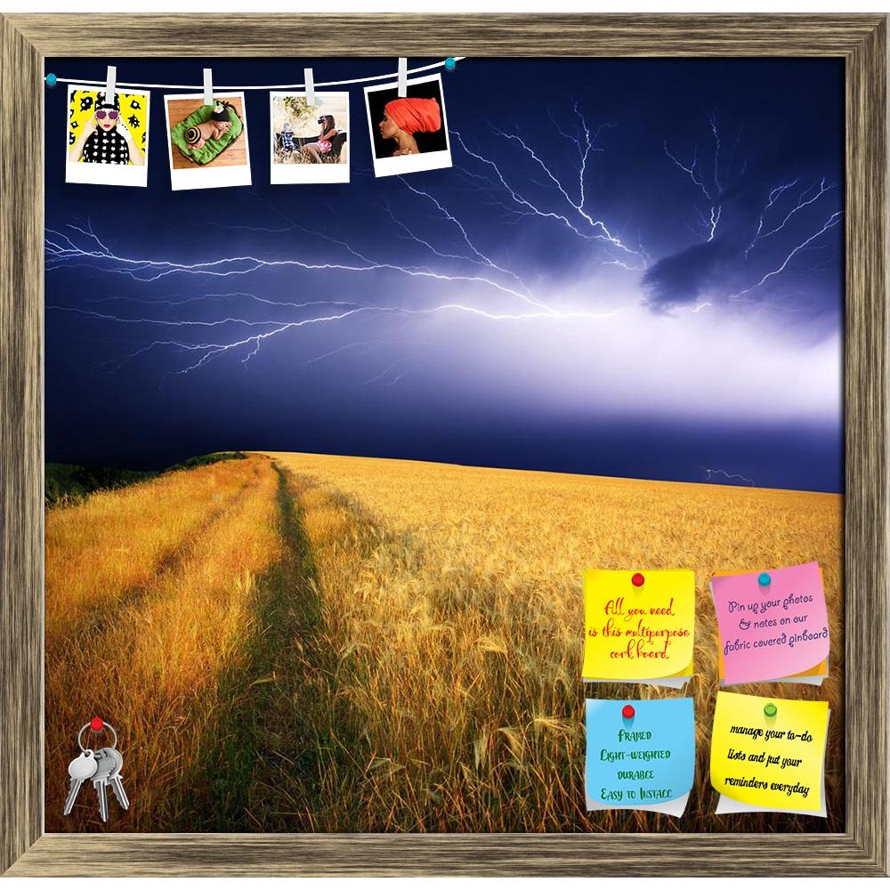 ArtzFolio Summer Storm D2 Printed Bulletin Board Notice Pin Board Soft Board | Framed-Bulletin Boards Framed-AZSAO38043941BLB_FR_L-Image Code 5004450 Vishnu Image Folio Pvt Ltd, IC 5004450, ArtzFolio, Bulletin Boards Framed, Landscapes, Photography, summer, storm, d2, printed, bulletin, board, notice, pin, soft, framed, beginning, lightning, agriculture, autumn, beautiful, bolt, bright, climate, cloud, color, cornfield, country, countryside, danger, dazzle, ecology, electricity, energy, environment, field, 