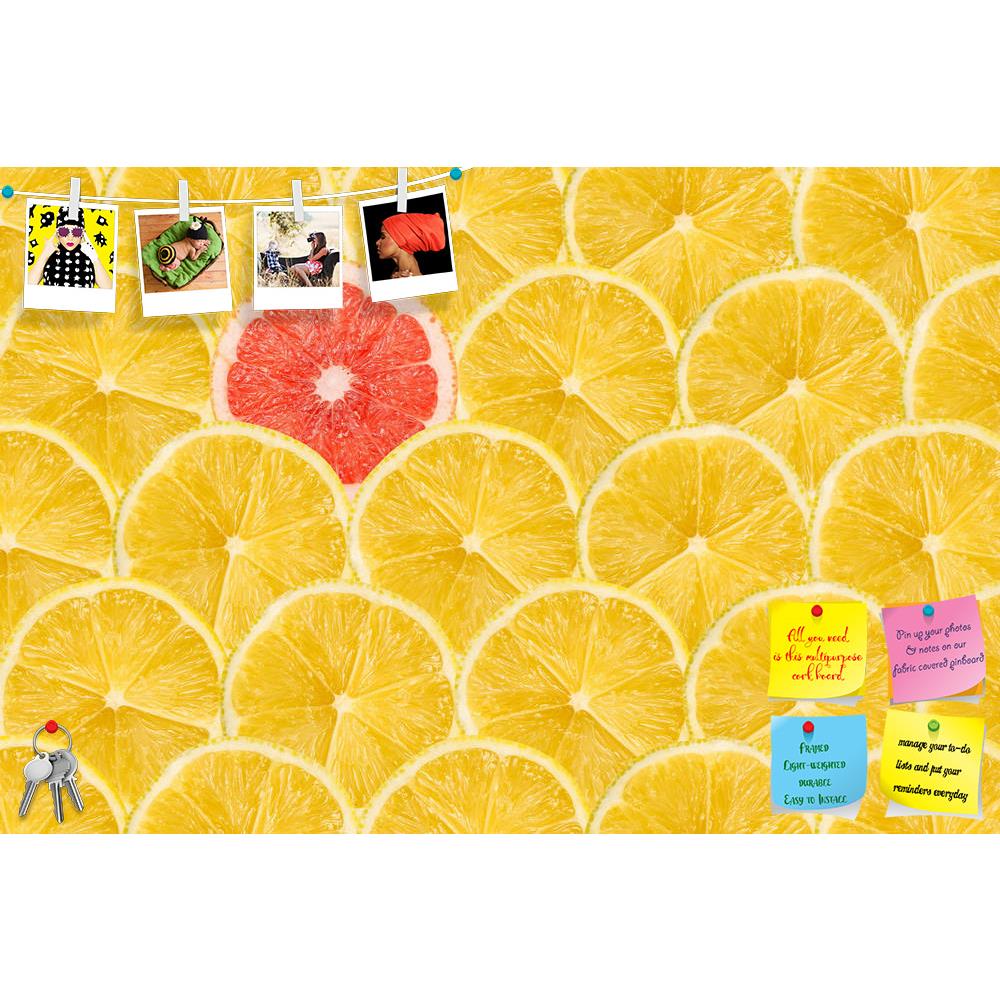 ArtzFolio Photo of Unique Pink Grapefruit Slice Printed Bulletin Board Notice Pin Board Soft Board | Frameless-Bulletin Boards Frameless-AZSAO38158471BLB_FL_L-Image Code 5004453 Vishnu Image Folio Pvt Ltd, IC 5004453, ArtzFolio, Bulletin Boards Frameless, Food & Beverage, Digital Art, photo, of, unique, pink, grapefruit, slice, printed, bulletin, board, notice, pin, soft, frameless, one, stand, out, yellow, lemon, slices, pin up board, push pin board, extra large cork board, big pin board, notice board, sma