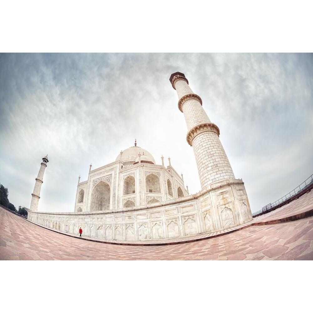 Woman Near Taj Mahal Agra India Canvas Painting Synthetic Frame-Paintings MDF Framing-AFF_FR-IC 5004457 IC 5004457, Allah, Arabic, Architecture, Asian, Automobiles, Black and White, Indian, Islam, Love, Marble, Marble and Stone, Religion, Religious, Romance, Signs and Symbols, Symbols, Transportation, Travel, Vehicles, White, woman, near, taj, mahal, agra, india, canvas, painting, synthetic, frame, asia, beautiful, building, dome, dramatic, facade, famous, going, mausoleum, minaret, monument, mosque, muslim