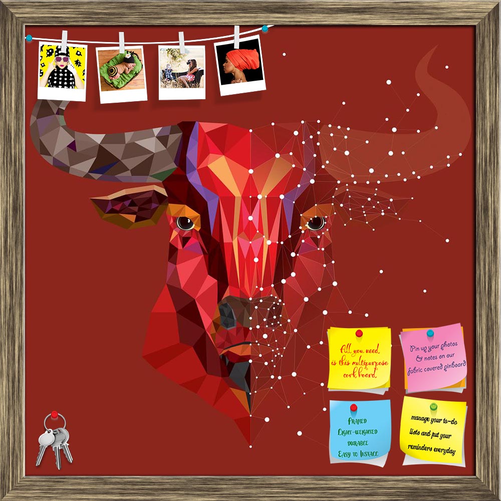ArtzFolio Red Bull Head With Geometric Pattern D2 Printed Bulletin Board Notice Pin Board Soft Board | Framed-Bulletin Boards Framed-AZSAO38199485BLB_FR_L-Image Code 5004460 Vishnu Image Folio Pvt Ltd, IC 5004460, ArtzFolio, Bulletin Boards Framed, Animals, Kids, Digital Art, red, bull, head, with, geometric, pattern, d2, printed, bulletin, board, notice, pin, soft, framed, vector, design, cow, animal, power, face, marvelous, buffalo, mad, club, aggressive, sign, awesome, symbol, strong, raging, elegant, ho