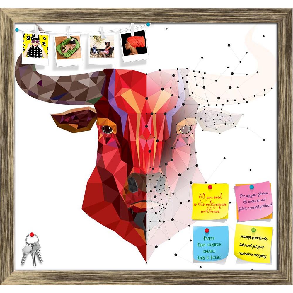 ArtzFolio Red Bull Head With Geometric Pattern D3 Printed Bulletin Board Notice Pin Board Soft Board | Framed-Bulletin Boards Framed-AZSAO38199486BLB_FR_L-Image Code 5004461 Vishnu Image Folio Pvt Ltd, IC 5004461, ArtzFolio, Bulletin Boards Framed, Animals, Kids, Digital Art, red, bull, head, with, geometric, pattern, d3, printed, bulletin, board, notice, pin, soft, framed, vector, design, cow, animal, power, face, marvelous, buffalo, mad, club, aggressive, sign, awesome, symbol, strong, raging, elegant, ho