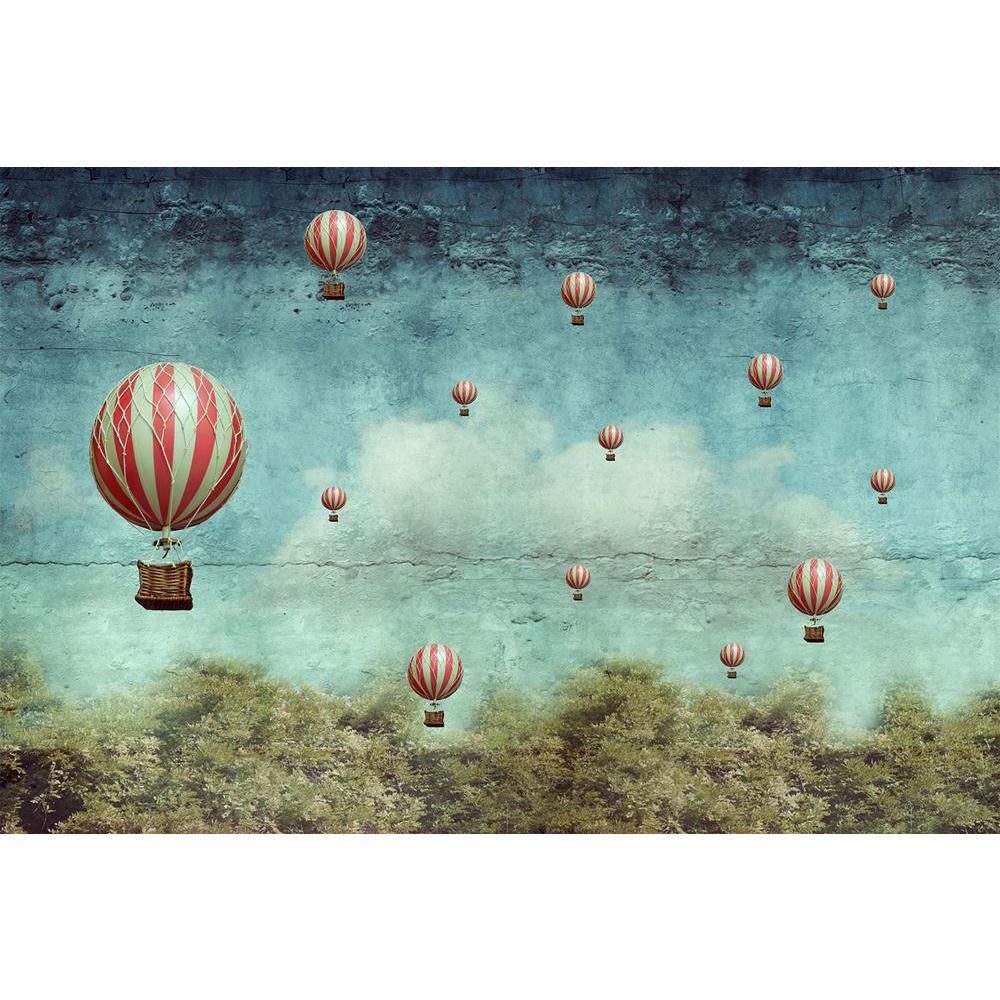 ArtzFolio Hot Air Balloons Flying Over A Forest Unframed Paper Poster-Paper Posters Unframed-AZART38210034POS_UN_L-Image Code 5004463 Vishnu Image Folio Pvt Ltd, IC 5004463, ArtzFolio, Paper Posters Unframed, Conceptual, Vintage, Digital Art, hot, air, balloons, flying, over, a, forest, unframed, paper, poster, wall, large, size, for, living, room, home, decoration, big, framed, decor, posters, pitaara, box, modern, art, with, frame, bedroom, amazonbasics, door, drawing, small, decorative, office, reception