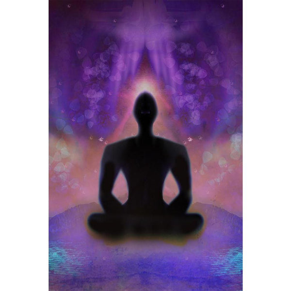 Yoga Man Unframed Paper Poster-Paper Posters Unframed-POS_UN-IC 5004464 IC 5004464, Buddhism, Digital, Digital Art, Geometric Abstraction, God Buddha, Graphic, Health, Illustrations, Indian, Nature, People, Religion, Religious, Scenic, Spiritual, Sports, yoga, man, unframed, paper, wall, poster, abstraction, aura, background, bamboo, beauty, body, buddha, decoration, ease, energy, exercise, hand, healing, illustration, india, mat, meditation, mystic, peace, quiet, raster, relax, relaxation, silence, silhoue