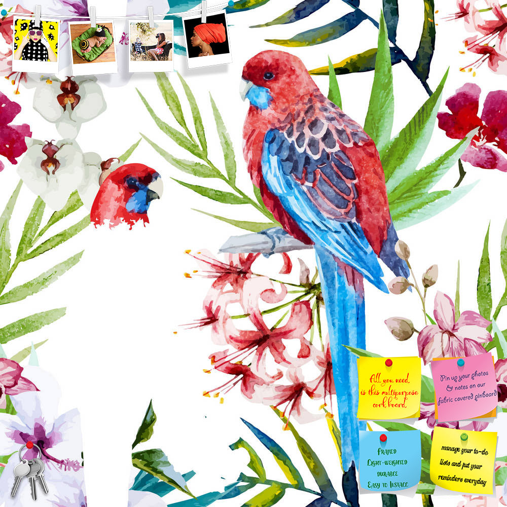 ArtzFolio Rosella Bird Printed Bulletin Board Notice Pin Board Soft Board | Frameless-Bulletin Boards Frameless-AZSAO38368422BLB_FL_L-Image Code 5004473 Vishnu Image Folio Pvt Ltd, IC 5004473, ArtzFolio, Bulletin Boards Frameless, Birds, Floral, Digital Art, rosella, bird, printed, bulletin, board, notice, pin, soft, frameless, beautiful, vector, pattern, nice, watercolor, pin up board, push pin board, extra large cork board, big pin board, notice board, small bulletin board, cork board, wall notice board, 