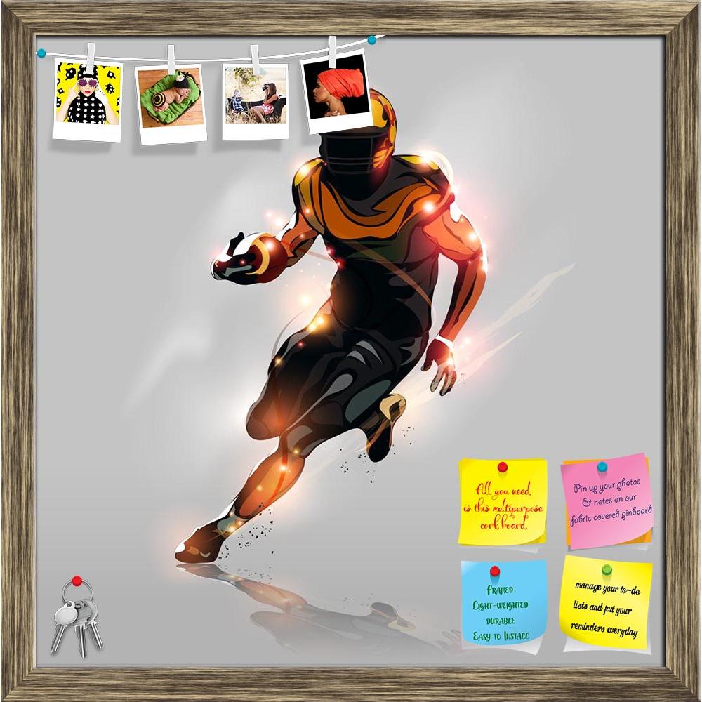 ArtzFolio American Football Player Printed Bulletin Board Notice Pin Board Soft Board | Framed-Bulletin Boards Framed-AZSAO38375474BLB_FR_L-Image Code 5004474 Vishnu Image Folio Pvt Ltd, IC 5004474, ArtzFolio, Bulletin Boards Framed, Sports, Digital Art, american, football, player, printed, bulletin, board, notice, pin, soft, framed, abstract, colorful, running, gray, background, pin up board, push pin board, extra large cork board, big pin board, notice board, small bulletin board, cork board, wall notice 
