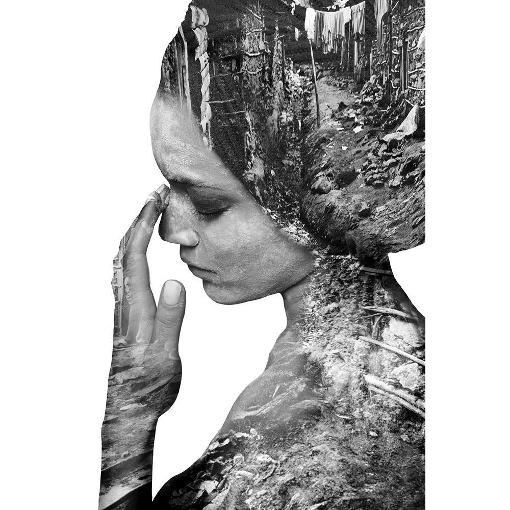 Girl & Leaves Black & White Tree Canvas Painting Synthetic Frame-Paintings MDF Framing-AFF_FR-IC 5004478 IC 5004478, Abstract Expressionism, Abstracts, Art and Paintings, Black, Black and White, Conceptual, Fashion, Individuals, Nature, Portraits, Scenic, Semi Abstract, Spiritual, White, girl, leaves, tree, canvas, painting, synthetic, frame, double, exposure, abstract, art, artistic, attractive, background, beautiful, beauty, bw, creative, ecology, effect, environment, eyes, face, female, femininity, gorge