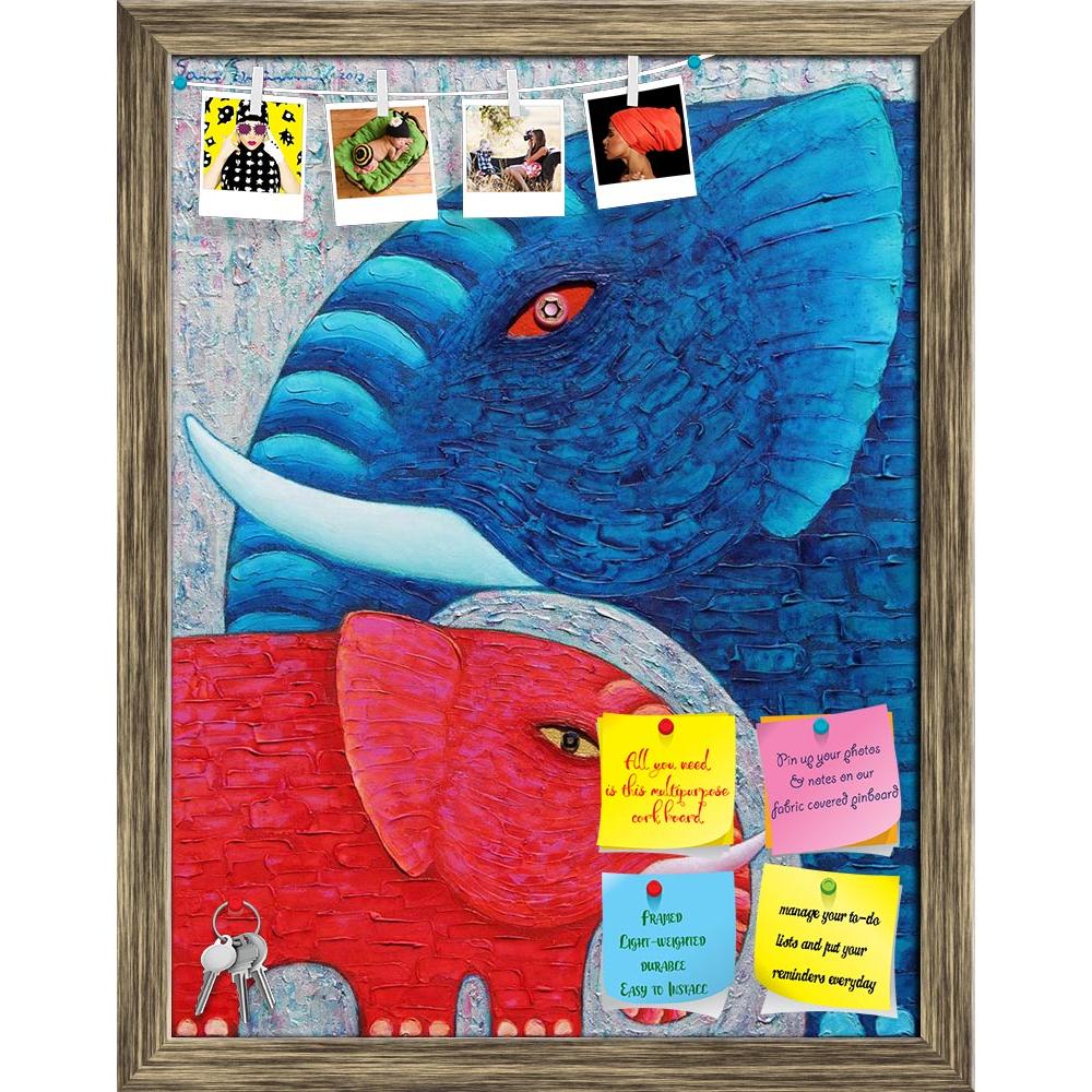 ArtzFolio Red & Blue Elephant D1 Printed Bulletin Board Notice Pin Board Soft Board | Framed-Bulletin Boards Framed-AZSAO38492238BLB_FR_L-Image Code 5004483 Vishnu Image Folio Pvt Ltd, IC 5004483, ArtzFolio, Bulletin Boards Framed, Animals, Kids, Fine Art Reprint, red, blue, elephant, d1, printed, bulletin, board, notice, pin, soft, framed, 1, original, acrylic, painting, canvas, animal, power, strong, beautyful, asia, fineart, texture, body, art, wildlife, semi-abstract, eye, colourful, nature, big, pin up