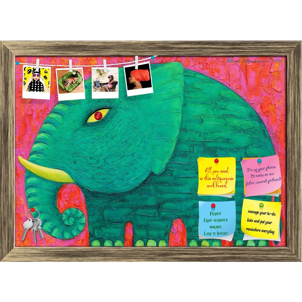 ArtzFolio Green Elephant Printed Bulletin Board Notice Pin Board Soft Board | Framed-Bulletin Boards Framed-AZSAO38492264BLB_FR_L-Image Code 5004486 Vishnu Image Folio Pvt Ltd, IC 5004486, ArtzFolio, Bulletin Boards Framed, Animals, Kids, Fine Art Reprint, green, elephant, printed, bulletin, board, notice, pin, soft, framed, red, background, original, acrylic, painting, canvas, animal, power, strong, beautyful, asia, fineart, texture, body, art, wildlife, semi-abstract, blue, eye, colourful, nature, big, pi