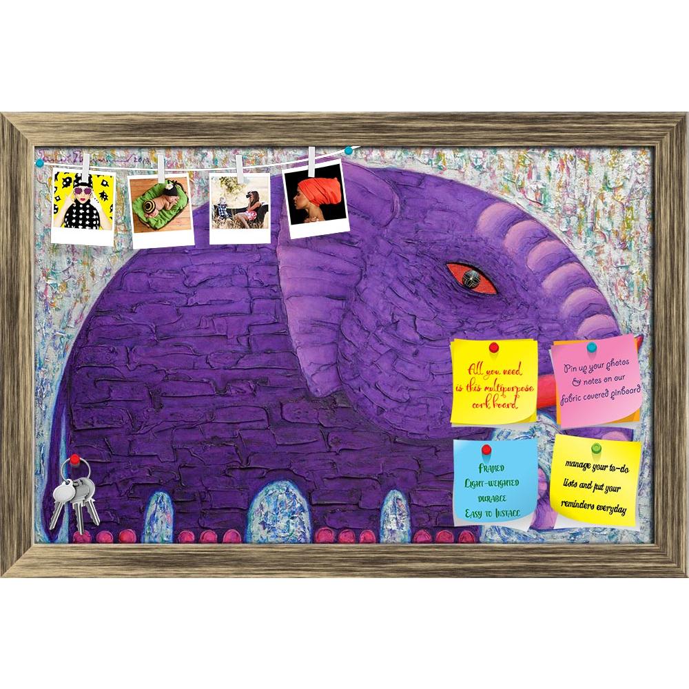 ArtzFolio Purple Elephant Printed Bulletin Board Notice Pin Board Soft Board | Framed-Bulletin Boards Framed-AZSAO38492279BLB_FR_L-Image Code 5004491 Vishnu Image Folio Pvt Ltd, IC 5004491, ArtzFolio, Bulletin Boards Framed, Animals, Kids, Fine Art Reprint, purple, elephant, printed, bulletin, board, notice, pin, soft, framed, red, tusk, original, acrylic, painting, canvas, animal, power, strong, beautyful, asia, fineart, texture, body, art, wildlife, semi-abstract, blue, eye, colourful, silver, nature, big