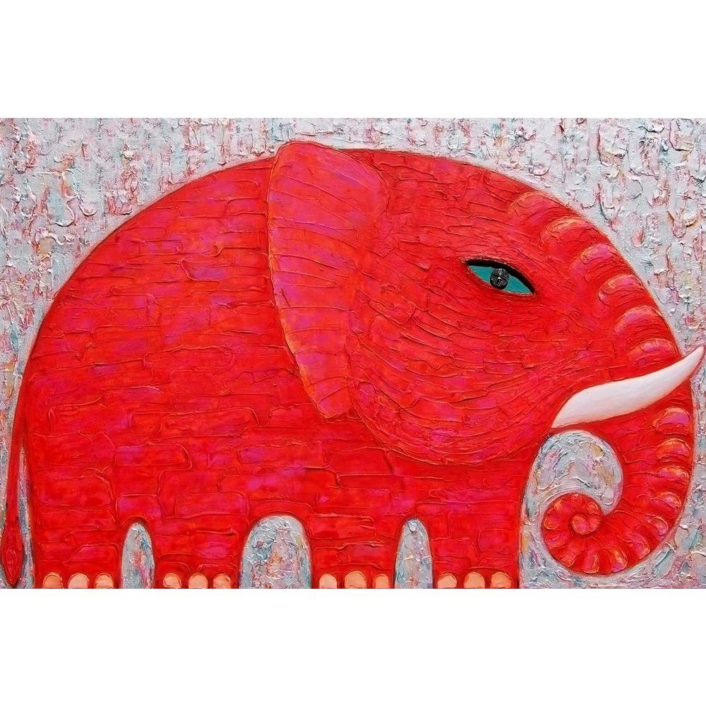 ArtzFolio Red Elephant D6 Unframed Paper Poster-Paper Posters Unframed-AZART38492288POS_UN_L-Image Code 5004492 Vishnu Image Folio Pvt Ltd, IC 5004492, ArtzFolio, Paper Posters Unframed, Animals, Kids, Fine Art Reprint, red, elephant, d6, unframed, paper, poster, wall, large, size, for, living, room, home, decoration, big, framed, decor, posters, pitaara, box, modern, art, with, frame, bedroom, amazonbasics, door, drawing, small, decorative, office, reception, multiple, friends, images, reprints, reprint, b