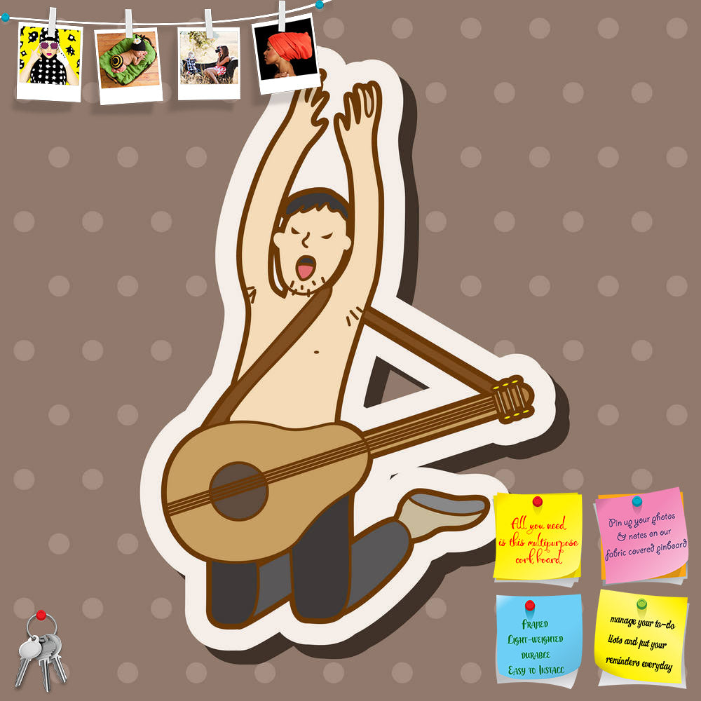 ArtzFolio Guitar Player D2 Printed Bulletin Board Notice Pin Board Soft Board | Frameless-Bulletin Boards Frameless-AZSAO38499889BLB_FL_L-Image Code 5004498 Vishnu Image Folio Pvt Ltd, IC 5004498, ArtzFolio, Bulletin Boards Frameless, Kids, Music & Dance, Digital Art, guitar, player, d2, printed, bulletin, board, notice, pin, soft, frameless, silhouette, music, rock, vector, musician, band, guitarist, illustration, concert, jazz, man, instrument, singer, roll, play, musical, background, sound, people, playi