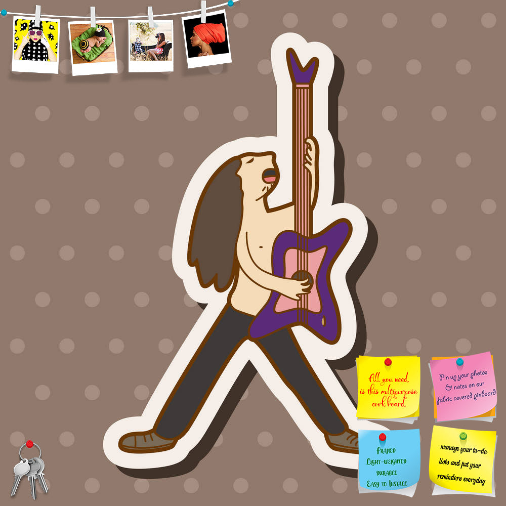 ArtzFolio Guitar Player D6 Printed Bulletin Board Notice Pin Board Soft Board | Frameless-Bulletin Boards Frameless-AZSAO38505532BLB_FL_L-Image Code 5004502 Vishnu Image Folio Pvt Ltd, IC 5004502, ArtzFolio, Bulletin Boards Frameless, Kids, Music & Dance, Digital Art, guitar, player, d6, printed, bulletin, board, notice, pin, soft, frameless, silhouette, music, rock, vector, musician, band, guitarist, illustration, concert, jazz, man, instrument, singer, roll, play, musical, background, sound, people, playi