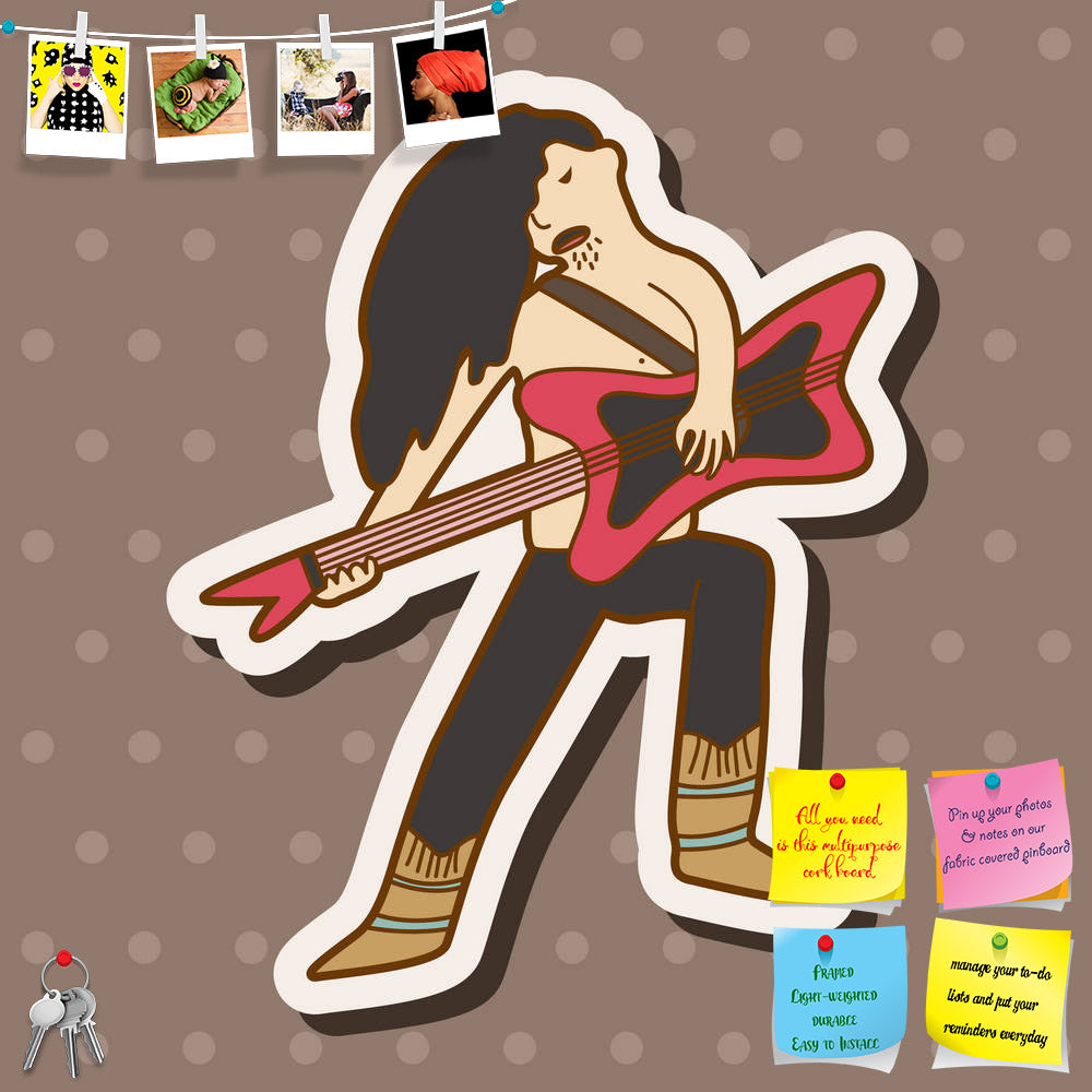 ArtzFolio Guitar Player D7 Printed Bulletin Board Notice Pin Board Soft Board | Frameless-Bulletin Boards Frameless-AZSAO38505535BLB_FL_L-Image Code 5004503 Vishnu Image Folio Pvt Ltd, IC 5004503, ArtzFolio, Bulletin Boards Frameless, Kids, Music & Dance, Digital Art, guitar, player, d7, printed, bulletin, board, notice, pin, soft, frameless, silhouette, music, rock, vector, musician, band, guitarist, illustration, concert, jazz, man, instrument, singer, roll, play, musical, background, sound, people, playi