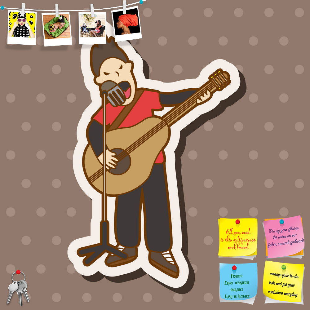 ArtzFolio Guitar Player D8 Printed Bulletin Board Notice Pin Board Soft Board | Frameless-Bulletin Boards Frameless-AZSAO38505537BLB_FL_L-Image Code 5004504 Vishnu Image Folio Pvt Ltd, IC 5004504, ArtzFolio, Bulletin Boards Frameless, Kids, Music & Dance, Digital Art, guitar, player, d8, printed, bulletin, board, notice, pin, soft, frameless, silhouette, music, rock, vector, musician, band, guitarist, illustration, concert, jazz, man, instrument, singer, roll, play, musical, background, sound, people, playi