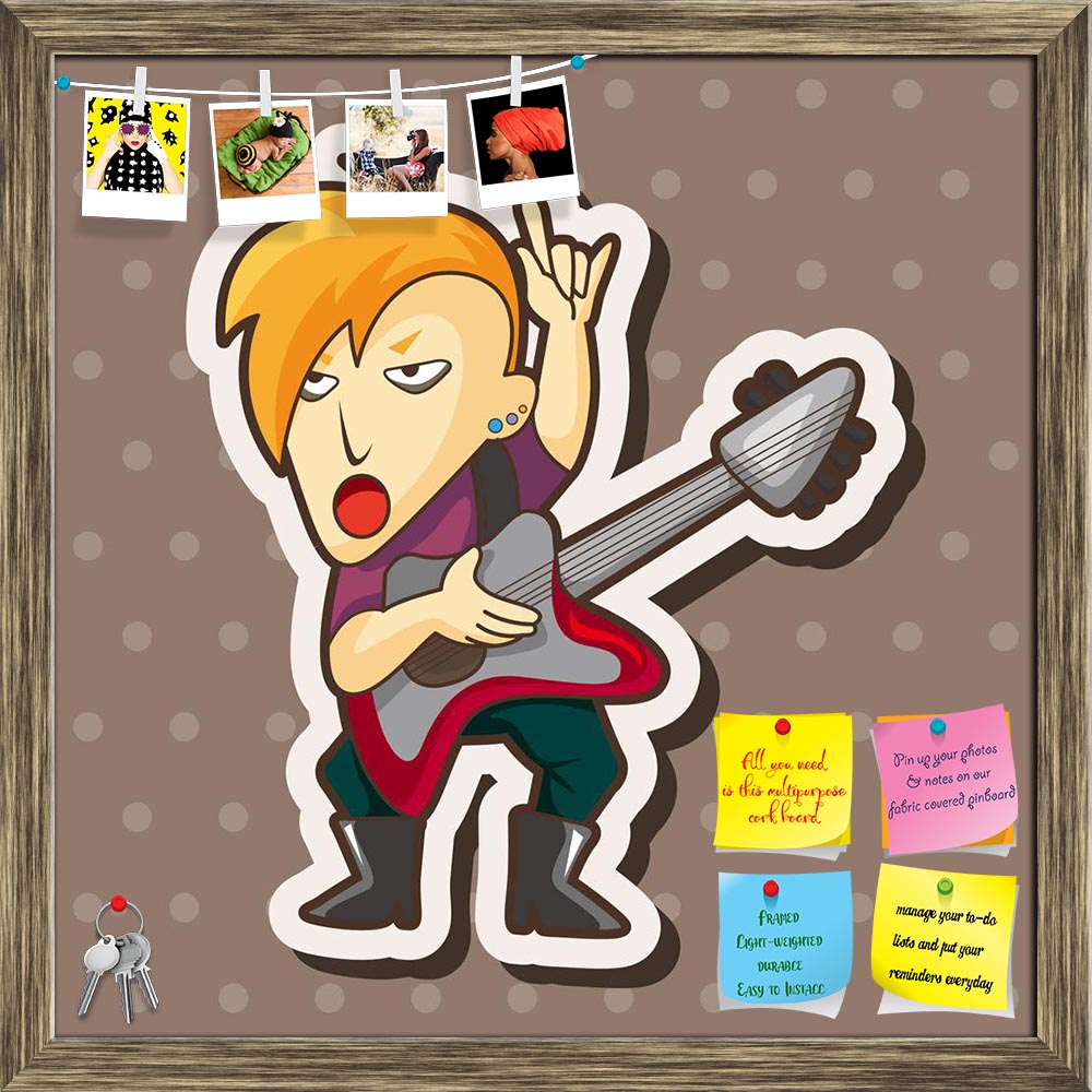ArtzFolio Guitar Player D9 Printed Bulletin Board Notice Pin Board Soft Board | Framed-Bulletin Boards Framed-AZSAO38528695BLB_FR_L-Image Code 5004506 Vishnu Image Folio Pvt Ltd, IC 5004506, ArtzFolio, Bulletin Boards Framed, Kids, Music & Dance, Digital Art, guitar, player, d9, printed, bulletin, board, notice, pin, soft, framed, silhouette, music, rock, vector, musician, band, guitarist, illustration, concert, jazz, man, instrument, singer, roll, play, musical, background, sound, people, playing, performa