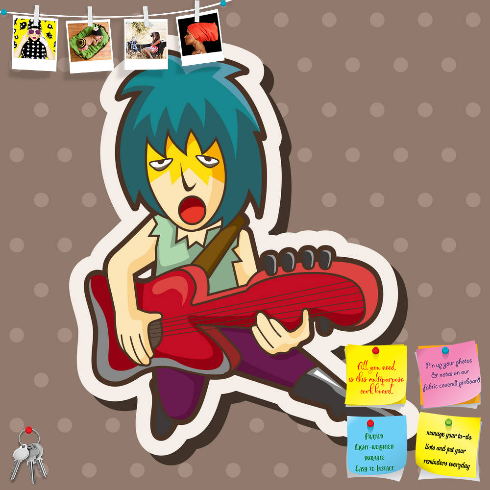 ArtzFolio Guitar Player D10 Printed Bulletin Board Notice Pin Board Soft Board | Frameless-Bulletin Boards Frameless-AZSAO38528697BLB_FL_L-Image Code 5004507 Vishnu Image Folio Pvt Ltd, IC 5004507, ArtzFolio, Bulletin Boards Frameless, Kids, Music & Dance, Digital Art, guitar, player, d10, printed, bulletin, board, notice, pin, soft, frameless, silhouette, music, rock, vector, musician, band, guitarist, illustration, concert, jazz, man, instrument, singer, roll, play, musical, background, sound, people, pla