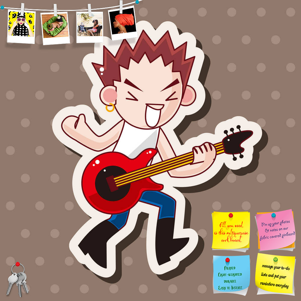 ArtzFolio Guitar Player D16 Printed Bulletin Board Notice Pin Board Soft Board | Frameless-Bulletin Boards Frameless-AZSAO38543822BLB_FL_L-Image Code 5004513 Vishnu Image Folio Pvt Ltd, IC 5004513, ArtzFolio, Bulletin Boards Frameless, Kids, Music & Dance, Digital Art, guitar, player, d16, printed, bulletin, board, notice, pin, soft, frameless, silhouette, music, rock, vector, musician, band, guitarist, illustration, concert, jazz, man, instrument, singer, roll, play, musical, background, sound, people, pla