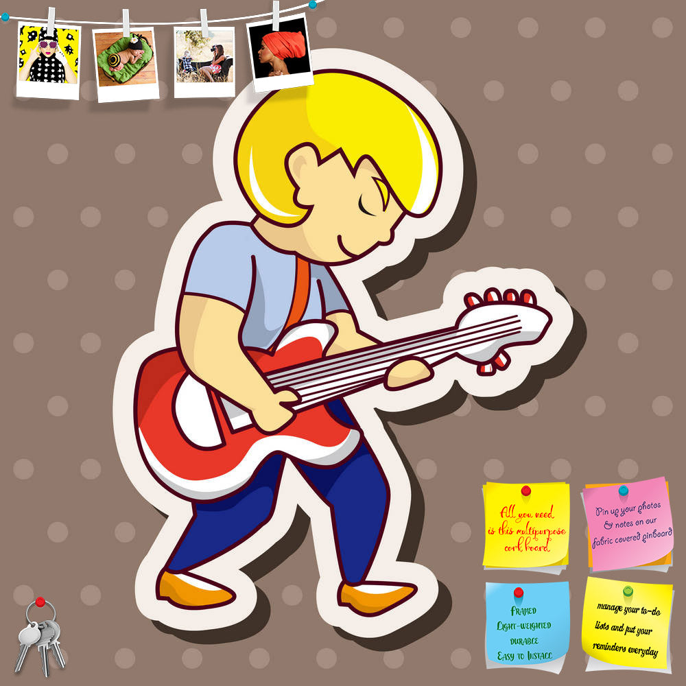 ArtzFolio Guitar Player D18 Printed Bulletin Board Notice Pin Board Soft Board | Frameless-Bulletin Boards Frameless-AZSAO38552176BLB_FL_L-Image Code 5004515 Vishnu Image Folio Pvt Ltd, IC 5004515, ArtzFolio, Bulletin Boards Frameless, Kids, Music & Dance, Digital Art, guitar, player, d18, printed, bulletin, board, notice, pin, soft, frameless, silhouette, music, rock, vector, musician, band, guitarist, illustration, concert, jazz, man, instrument, singer, roll, play, musical, background, sound, people, pla