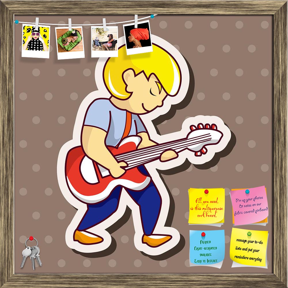 ArtzFolio Guitar Player D18 Printed Bulletin Board Notice Pin Board Soft Board | Framed-Bulletin Boards Framed-AZSAO38552176BLB_FR_L-Image Code 5004515 Vishnu Image Folio Pvt Ltd, IC 5004515, ArtzFolio, Bulletin Boards Framed, Kids, Music & Dance, Digital Art, guitar, player, d18, printed, bulletin, board, notice, pin, soft, framed, silhouette, music, rock, vector, musician, band, guitarist, illustration, concert, jazz, man, instrument, singer, roll, play, musical, background, sound, people, playing, perfor