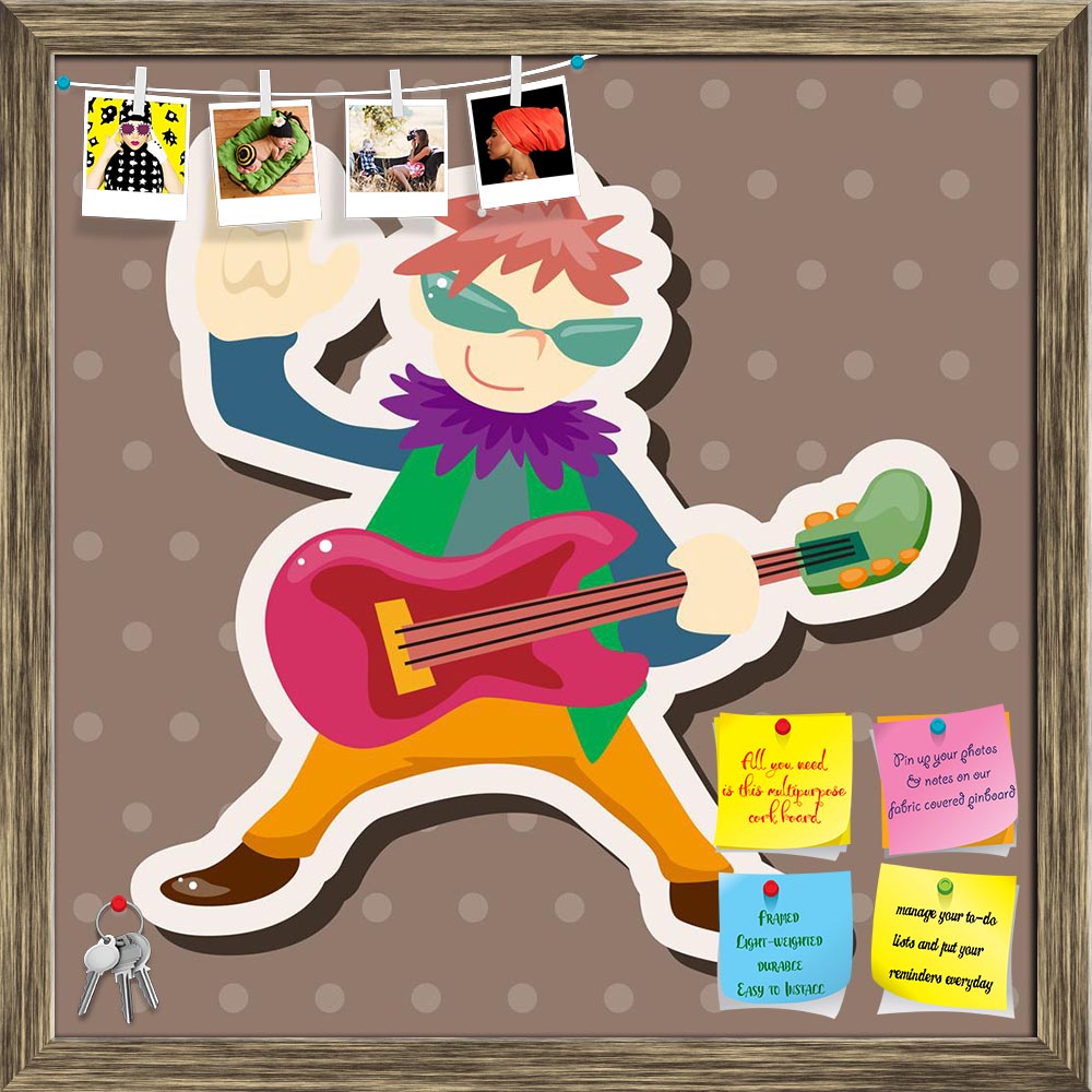 ArtzFolio Guitar Player D20 Printed Bulletin Board Notice Pin Board Soft Board | Framed-Bulletin Boards Framed-AZSAO38554068BLB_FR_L-Image Code 5004517 Vishnu Image Folio Pvt Ltd, IC 5004517, ArtzFolio, Bulletin Boards Framed, Kids, Music & Dance, Digital Art, guitar, player, d20, printed, bulletin, board, notice, pin, soft, framed, silhouette, music, rock, vector, musician, band, guitarist, illustration, concert, jazz, man, instrument, singer, roll, play, musical, background, sound, people, playing, perfor