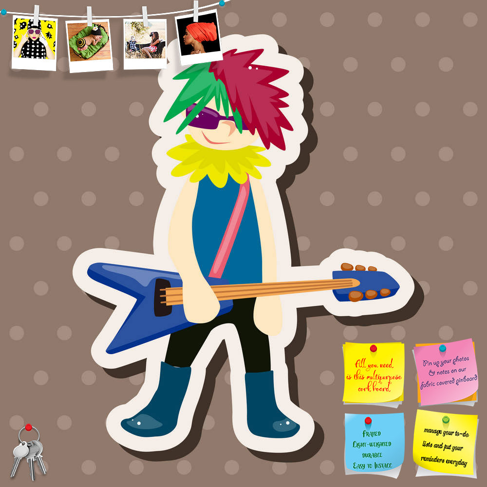 ArtzFolio Guitar Player D21 Printed Bulletin Board Notice Pin Board Soft Board | Frameless-Bulletin Boards Frameless-AZSAO38554069BLB_FL_L-Image Code 5004518 Vishnu Image Folio Pvt Ltd, IC 5004518, ArtzFolio, Bulletin Boards Frameless, Kids, Music & Dance, Digital Art, guitar, player, d21, printed, bulletin, board, notice, pin, soft, frameless, silhouette, music, rock, vector, musician, band, guitarist, illustration, concert, jazz, man, instrument, singer, roll, play, musical, background, sound, people, pla