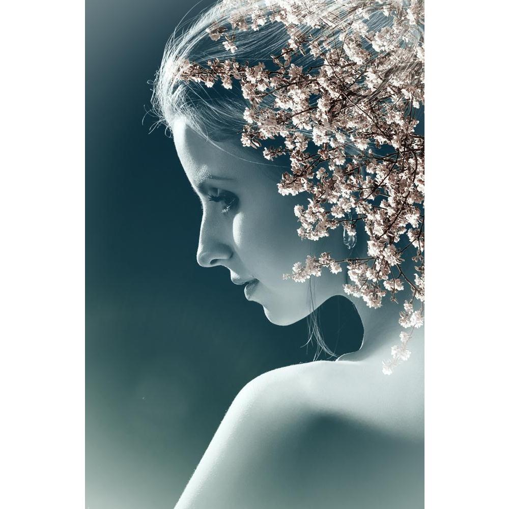 Beautiful Sensual Woman With Blossom Tree Canvas Painting Synthetic Frame-Paintings MDF Framing-AFF_FR-IC 5004522 IC 5004522, Abstract Expressionism, Abstracts, Art and Paintings, Black and White, Conceptual, Fashion, Individuals, Nature, Portraits, Scenic, Semi Abstract, White, beautiful, sensual, woman, with, blossom, tree, canvas, painting, synthetic, frame, abstract, art, artistic, attractive, beauty, blowing, color, creative, double, effect, environment, exposure, eyes, face, female, girl, head, imagin