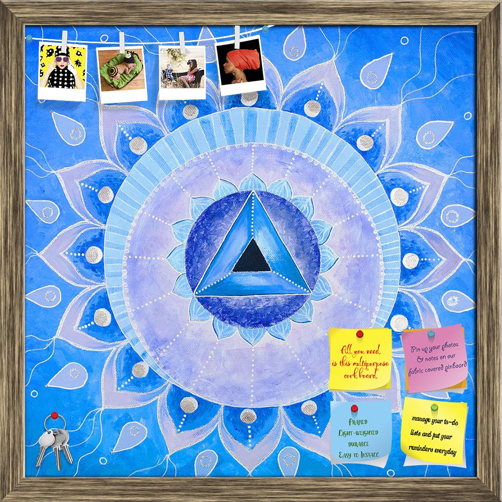ArtzFolio Mandala Of Vishuddha Chakra Printed Bulletin Board Notice Pin Board Soft Board | Framed-Bulletin Boards Framed-AZSAO38633225BLB_FR_L-Image Code 5004532 Vishnu Image Folio Pvt Ltd, IC 5004532, ArtzFolio, Bulletin Boards Framed, Traditional, Fine Art Reprint, mandala, of, vishuddha, chakra, printed, bulletin, board, notice, pin, soft, framed, abstract, acrylic, art, asia, asian, aura, awareness, background, blue, bright, buddhism, calm, circle, colorful, decor, decoration, decorative, design, east, 