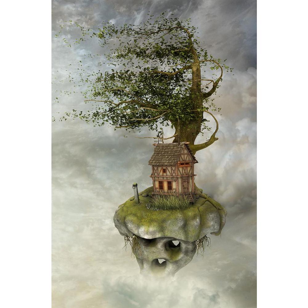 ArtzFolio Fantasy Landscape In Floating Island With Wind Unframed Paper Poster-Paper Posters Unframed-AZART38779745POS_UN_L-Image Code 5004552 Vishnu Image Folio Pvt Ltd, IC 5004552, ArtzFolio, Paper Posters Unframed, Fantasy, Kids, Landscapes, Fine Art Reprint, landscape, in, floating, island, with, wind, unframed, paper, poster, wall, large, size, for, living, room, home, decoration, big, framed, decor, posters, pitaara, box, modern, art, frame, bedroom, amazonbasics, door, drawing, small, decorative, off