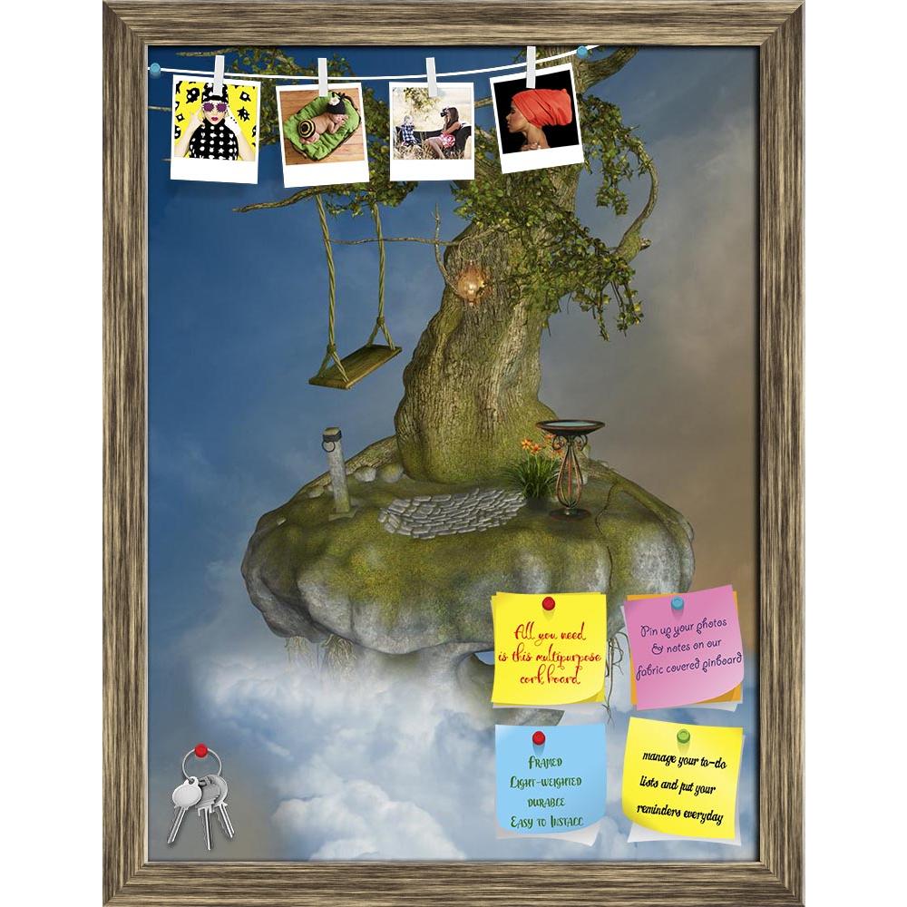 ArtzFolio Fantasy Landscape With Floating Island In The Sky D3 Printed Bulletin Board Notice Pin Board Soft Board | Framed-Bulletin Boards Framed-AZSAO38779803BLB_FR_L-Image Code 5004553 Vishnu Image Folio Pvt Ltd, IC 5004553, ArtzFolio, Bulletin Boards Framed, Fantasy, Kids, Landscapes, Fine Art Reprint, landscape, with, floating, island, in, the, sky, d3, printed, bulletin, board, notice, pin, soft, framed, hammock, fairy, background, fairytale, enchanted, forest, mushroom, magic, green, castle, tree, lan