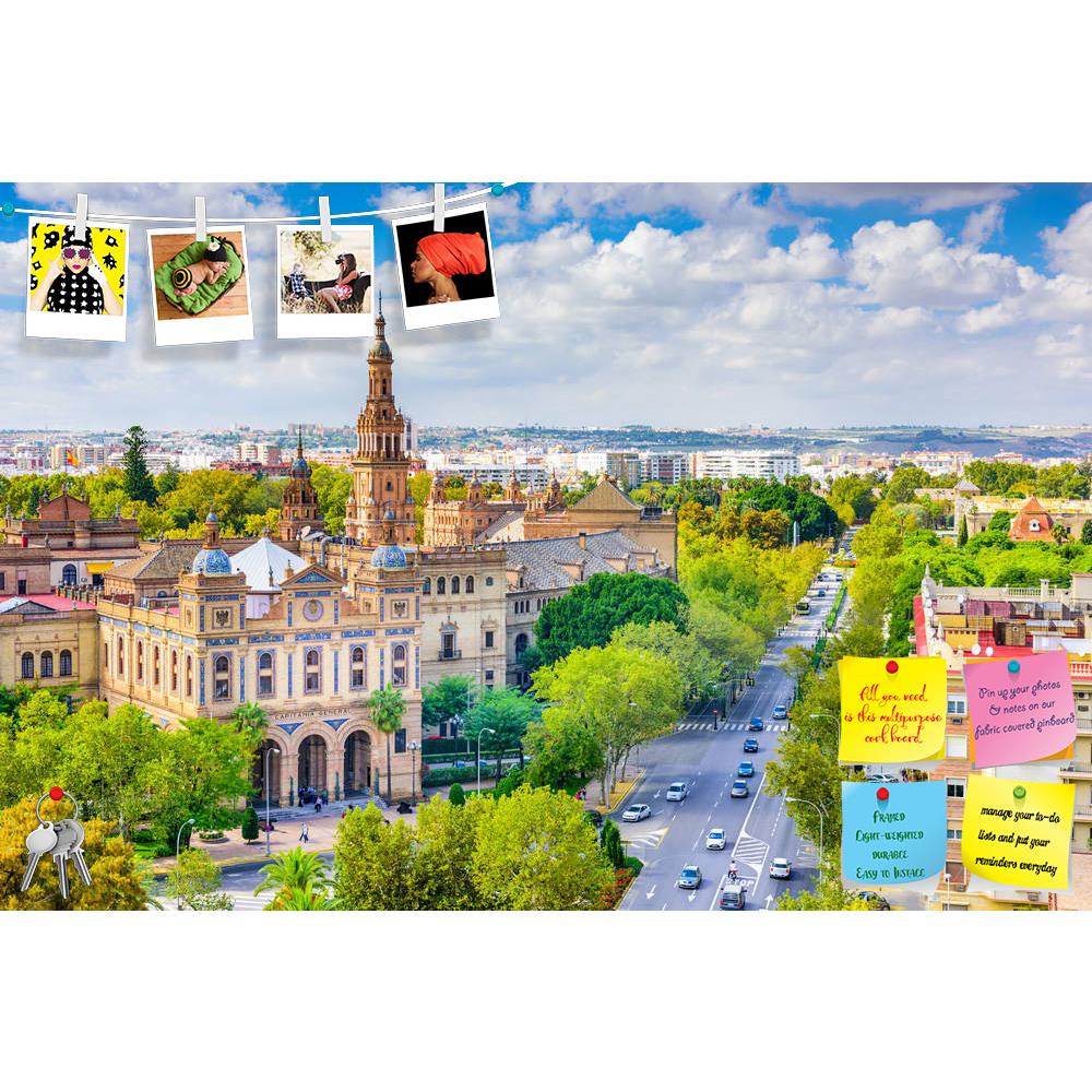ArtzFolio Seville, Spain Cityscape Towards Plaza De Espana Printed Bulletin Board Notice Pin Board Soft Board | Frameless-Bulletin Boards Frameless-AZSAO38871052BLB_FL_L-Image Code 5004561 Vishnu Image Folio Pvt Ltd, IC 5004561, ArtzFolio, Bulletin Boards Frameless, Places, Photography, seville, spain, cityscape, towards, plaza, de, espana, printed, bulletin, board, notice, pin, soft, frameless, sevilla, andalusia, andalusian, andalucia, andalucian, iberia, iberian, europe, european, day, view, scene, sceni