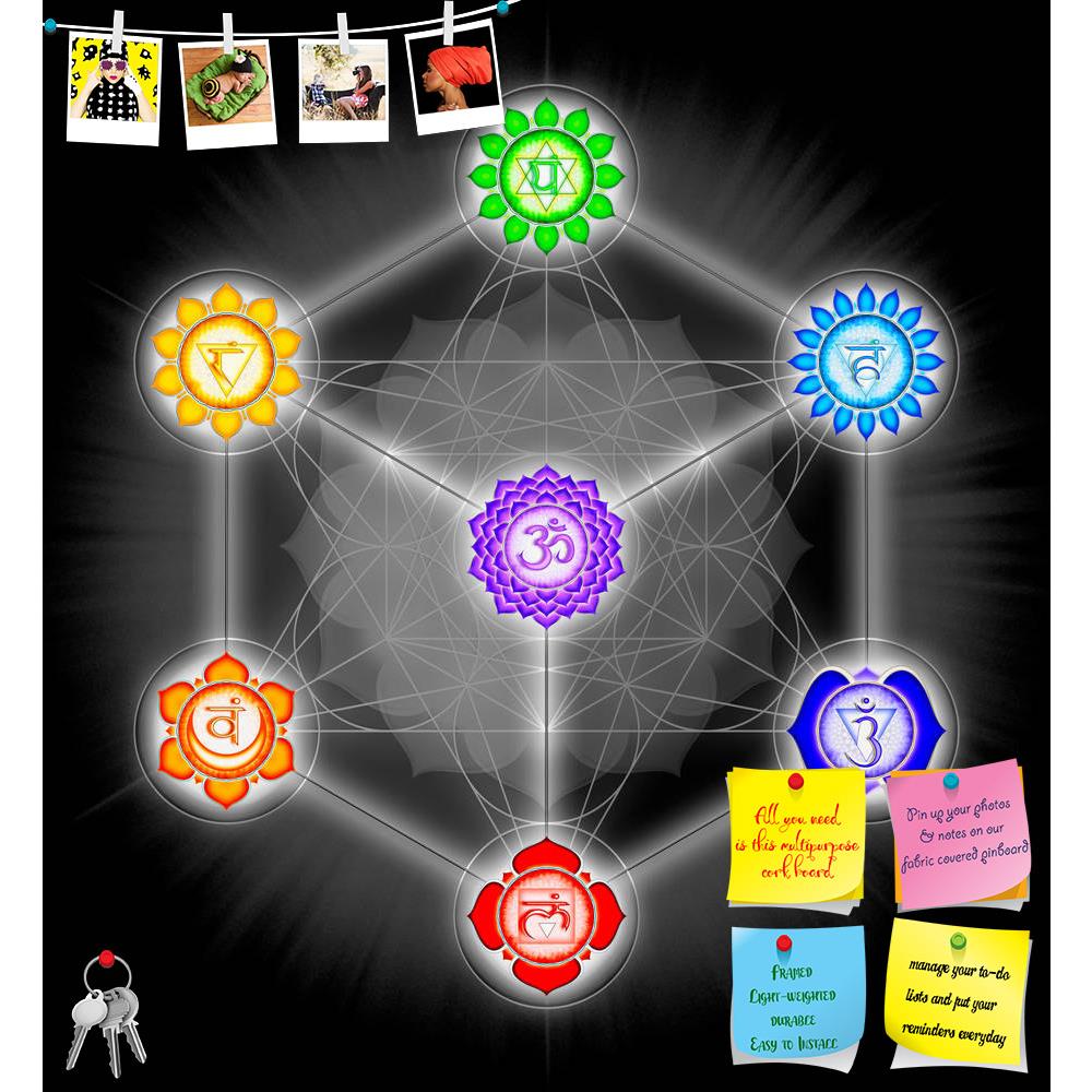 ArtzFolio Metatrons Cube & Chakras D1 Printed Bulletin Board Notice Pin Board Soft Board | Frameless-Bulletin Boards Frameless-AZSAO38932687BLB_FL_L-Image Code 5004563 Vishnu Image Folio Pvt Ltd, IC 5004563, ArtzFolio, Bulletin Boards Frameless, Religious, Traditional, Digital Art, metatrons, cube, chakras, d1, printed, bulletin, board, notice, pin, soft, frameless, metatron`s, pin up board, push pin board, extra large cork board, big pin board, notice board, small bulletin board, cork board, wall notice bo