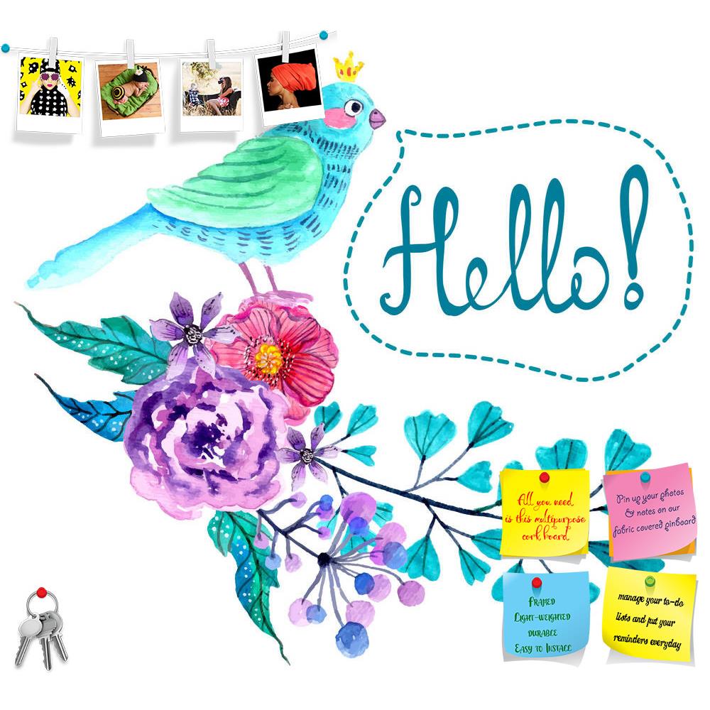 ArtzFolio Bird & Flowers D2 Printed Bulletin Board Notice Pin Board Soft Board | Frameless-Bulletin Boards Frameless-AZSAO38960944BLB_FL_L-Image Code 5004570 Vishnu Image Folio Pvt Ltd, IC 5004570, ArtzFolio, Bulletin Boards Frameless, Birds, Floral, Kids, Digital Art, bird, flowers, d2, printed, bulletin, board, notice, pin, soft, frameless, watercolor, background, beautiful, design, pin up board, push pin board, extra large cork board, big pin board, notice board, small bulletin board, cork board, wall no
