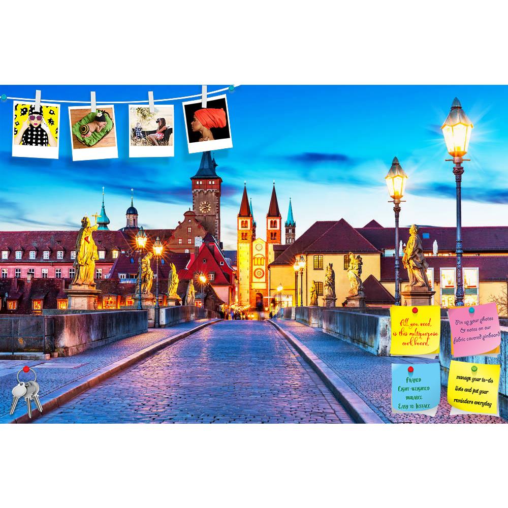 ArtzFolio Old Main Bridge In Wurzburg, Bavaria, Germany Printed Bulletin Board Notice Pin Board Soft Board | Frameless-Bulletin Boards Frameless-AZSAO38976072BLB_FL_L-Image Code 5004576 Vishnu Image Folio Pvt Ltd, IC 5004576, ArtzFolio, Bulletin Boards Frameless, Places, Photography, old, main, bridge, in, wurzburg, bavaria, germany, printed, bulletin, board, notice, pin, soft, frameless, scenic, sunset, evening, view, river, town, city, cityscape, skyline, landmark, landscape, townscape, panorama, architec
